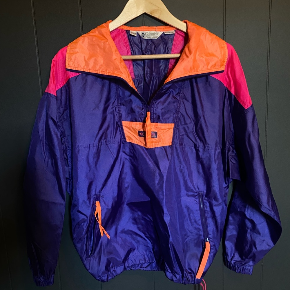 Vintage Columbia windbreaker